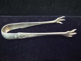 VINTAGE LOT OF 10 STERLING SILVER SERV PCS.  126 GRAMS TOTAL